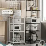 Premium 4-Tier Heavy-Duty Plastic Kitchen Storage Organizer