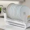 Heavy-Duty Multi-Tier Kitchen Dish Drying Rack & Organizer