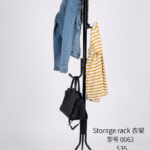 Modern Multi-Tier Standing Coat and Hat Rack
